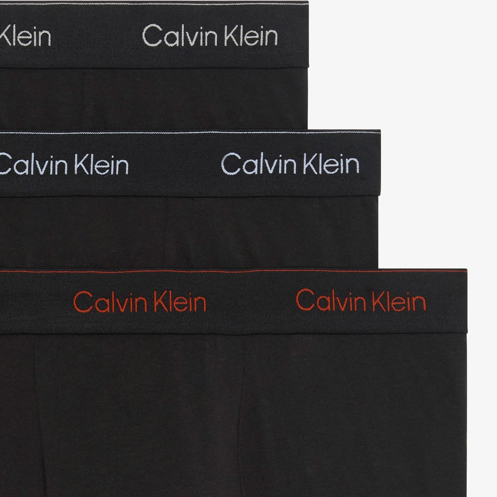 Calvin Klein 3'Lü Relaxed Fit Erkek Siyah Boxer