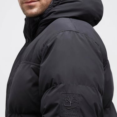  Timberland Kurtka Putchowa Puffer Erkek Siyah Mont