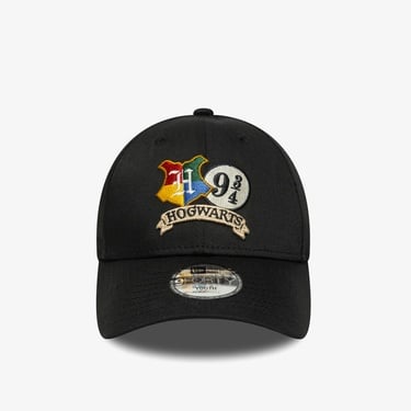  New Era Harry Potter Hogwarts Warner Brothers 9Forty Çocuk Siyah Şapka