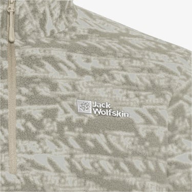  Jack Wolfskin Big Sky Half Zipped Erkek Bej Polar