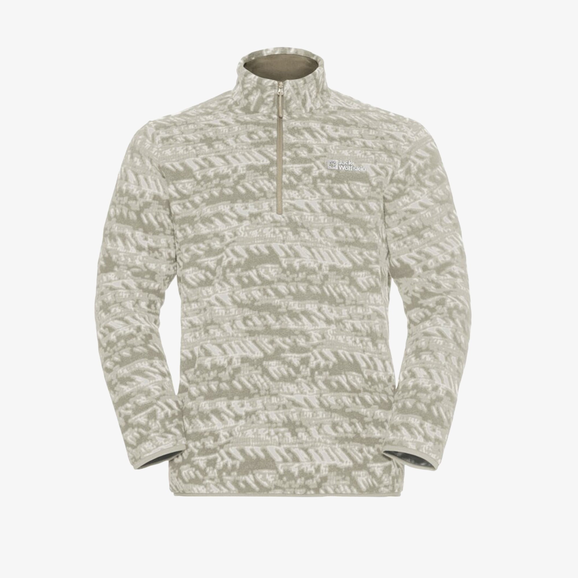 Jack Wolfskin Big Sky Half Zipped Erkek Bej Polar