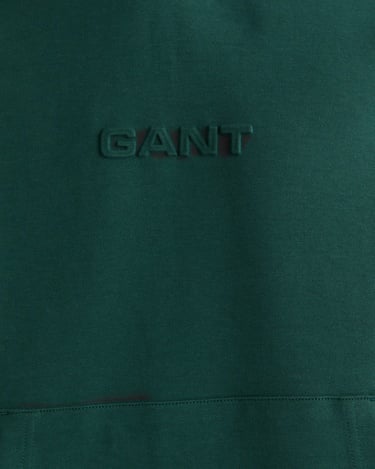  GANT Erkek Yeşil Relaxed Fit Kapüşonlu Sweatshirt
