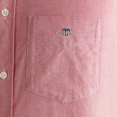  GANT Erkek Kırmızı Regular Fit Düğmeli Yaka Gömlek