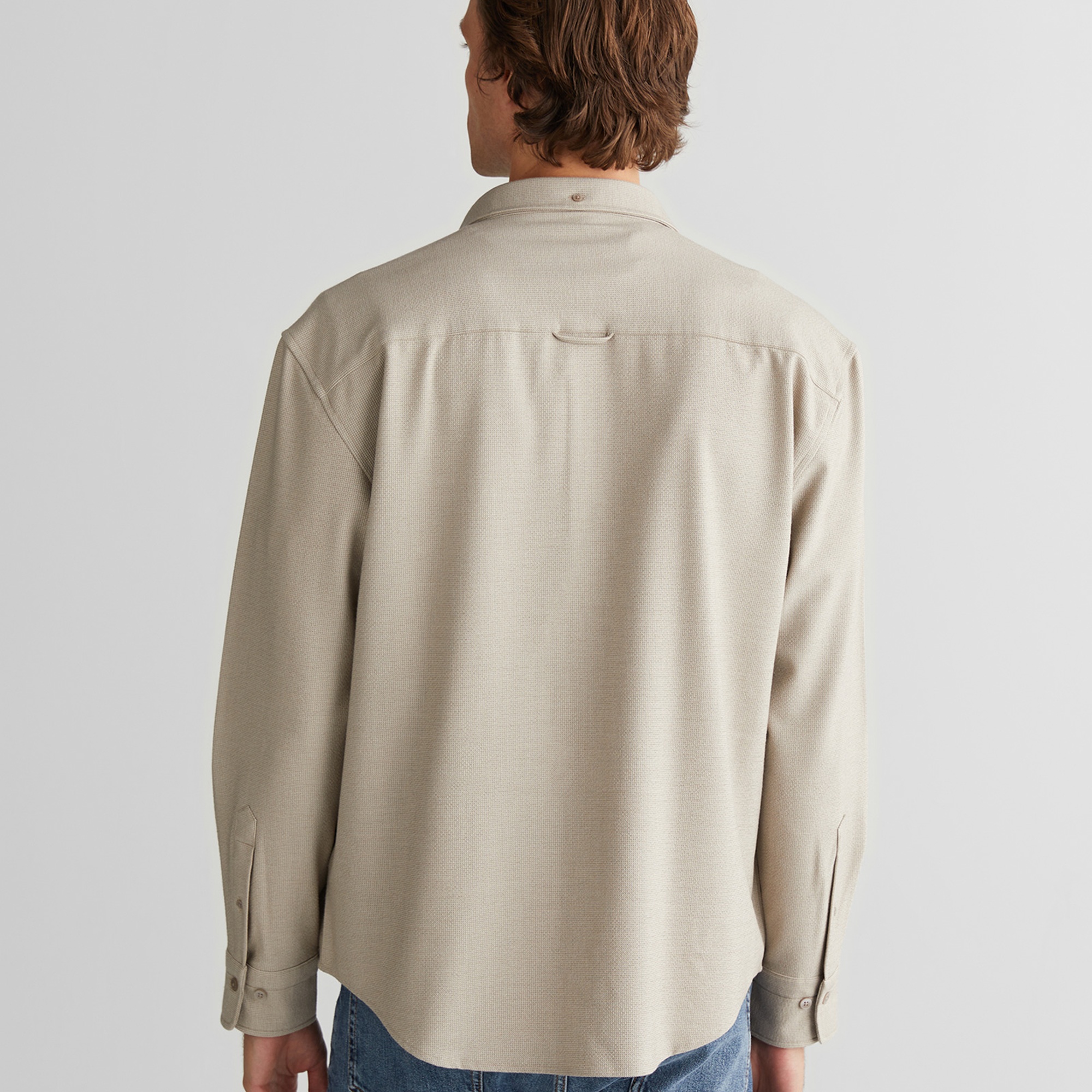 GANT Erkek Bej Relaxed Fit  Gömlek