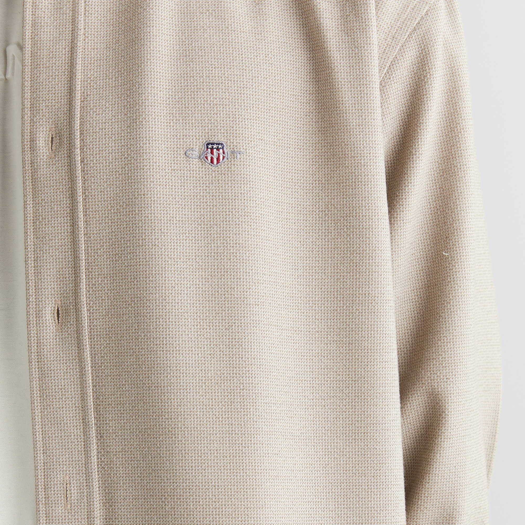 GANT Erkek Bej Relaxed Fit  Gömlek