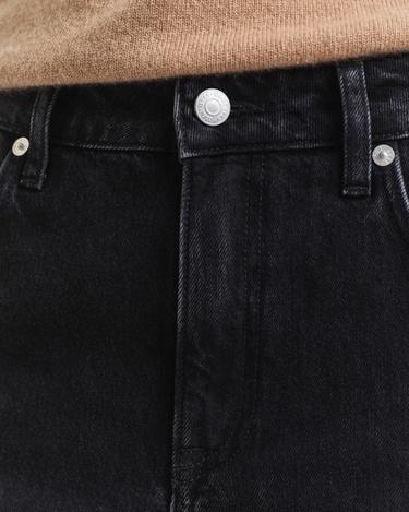  GANT Kadın Siyah Relaxed Fit Jean