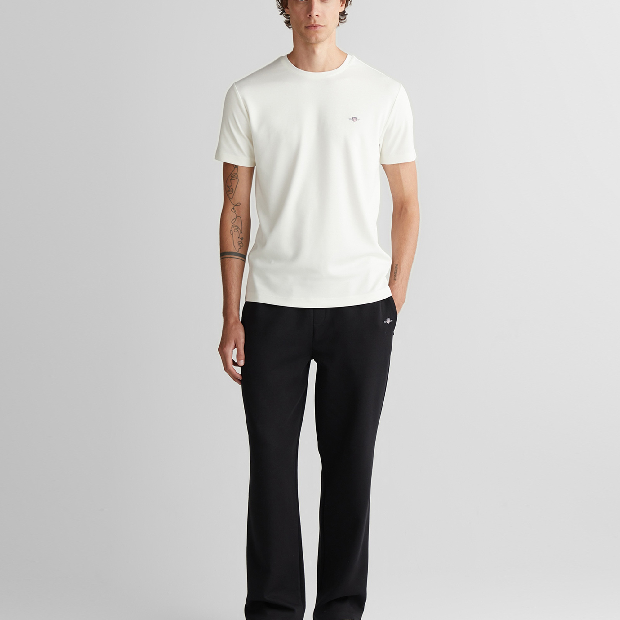 GANT Erkek Siyah Relaxed Fit Eşofman