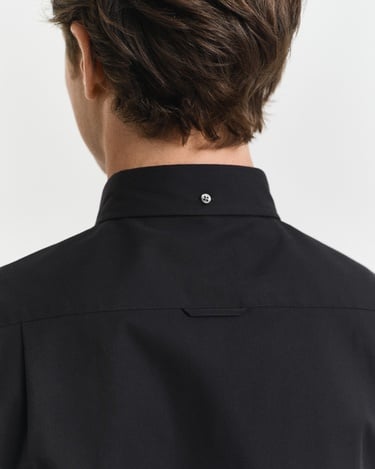  GANT Erkek Siyah Regular Fit Düğmeli Yaka Oxford Gömlek