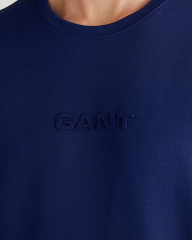  GANT Erkek Mavi Relaxed Fit T-Shirt