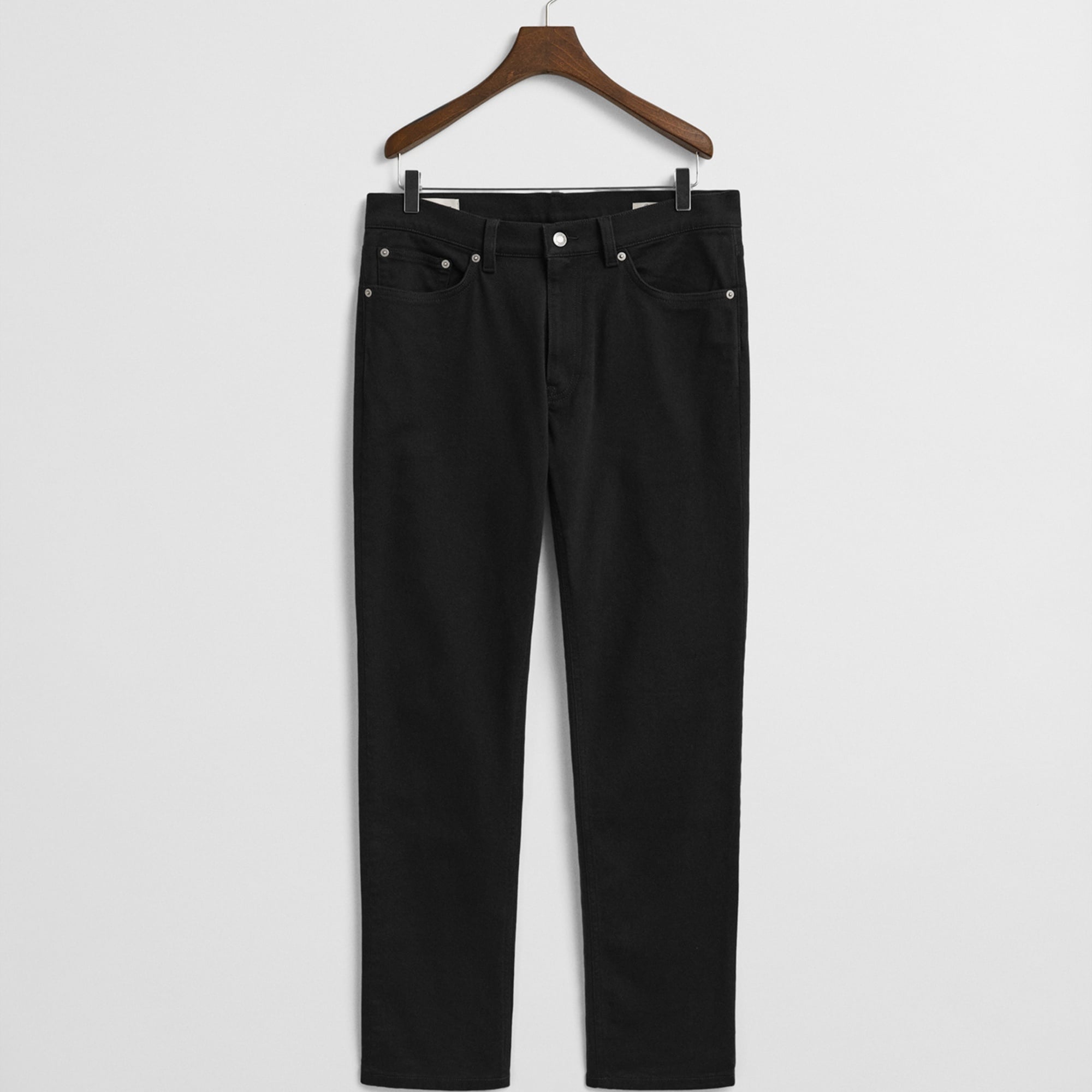 GANT Erkek Siyah Regular Fit Soft Twill Jean