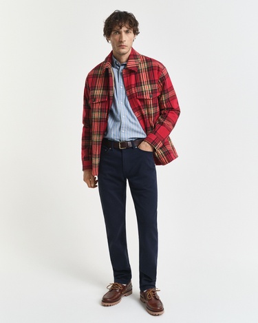  GANT Erkek Lacivert Regular Fit Soft Twill Jean