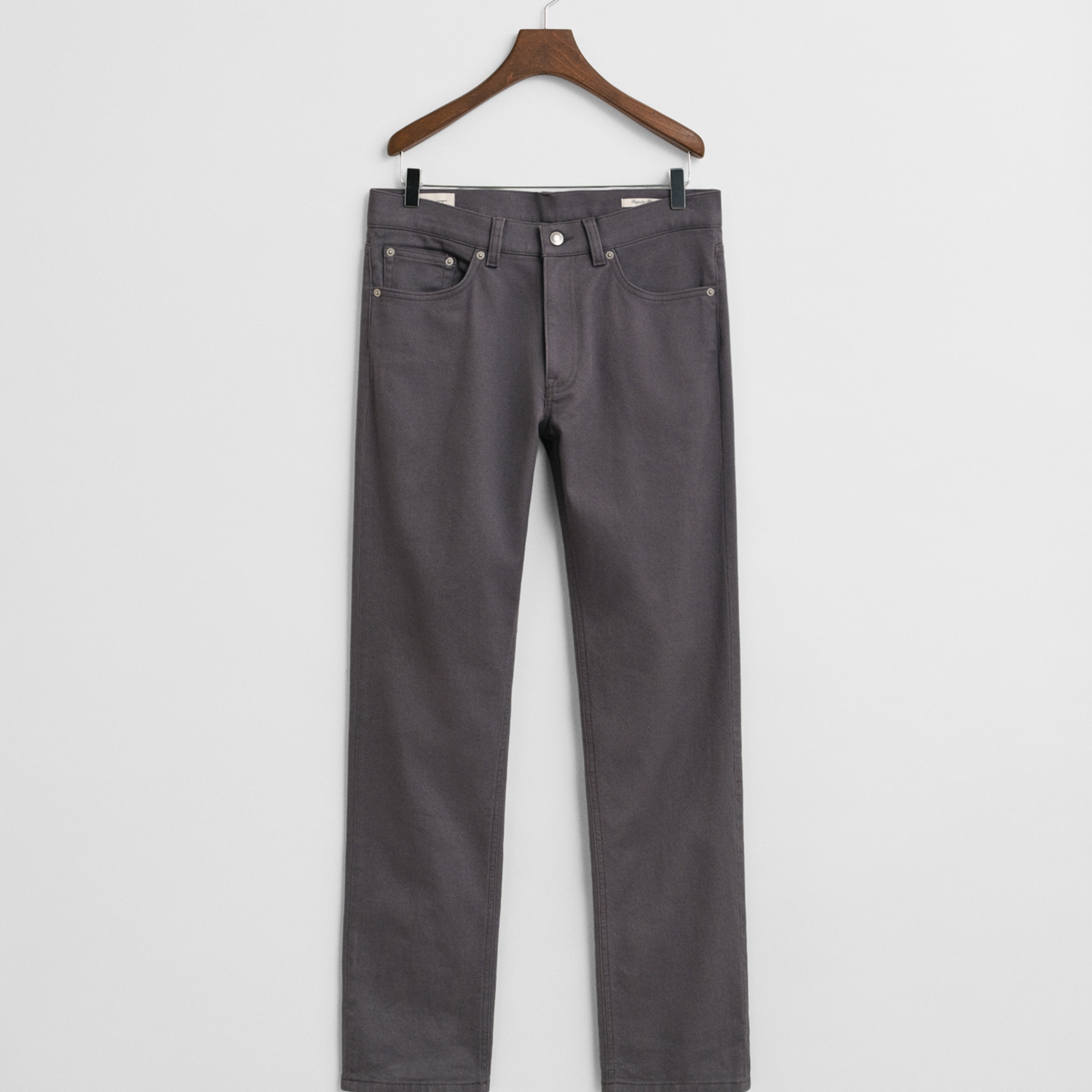 GANT Erkek Gri Regular Fit Soft Twill Jean