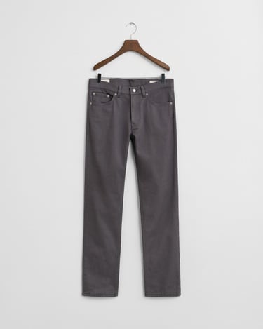  GANT Erkek Gri Regular Fit Soft Twill Jean