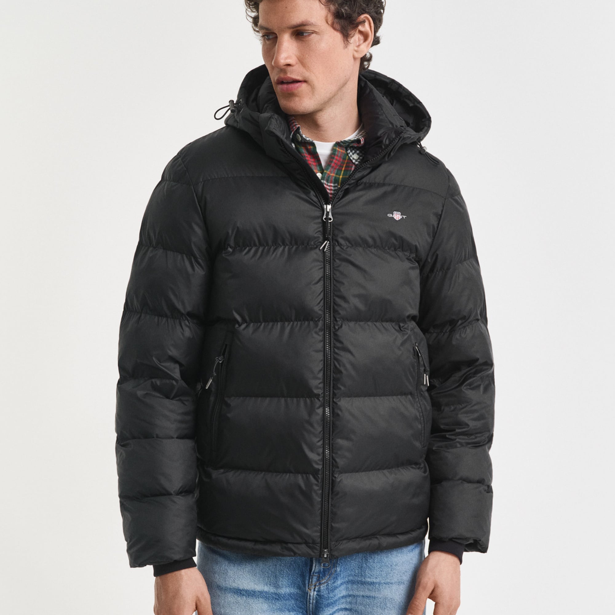 GANT Erkek Siyah Regular Fit Active Cloud Mont