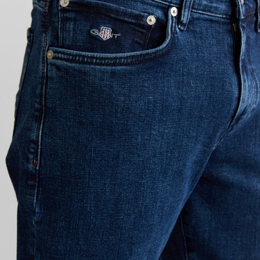  GANT Erkek Mavi Regular Fit Pantolon