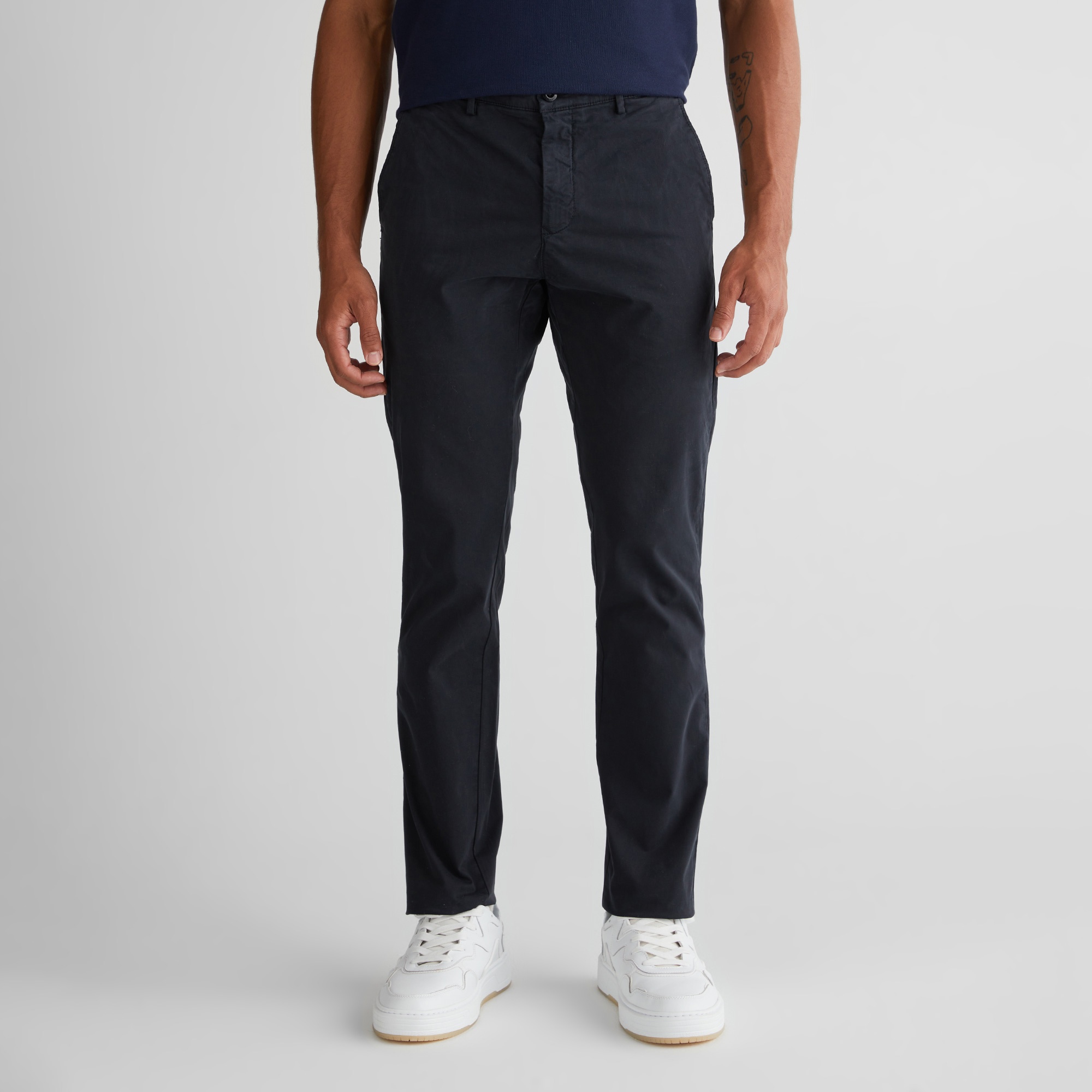 GANT Erkek Siyah Slim Fit Pantolon