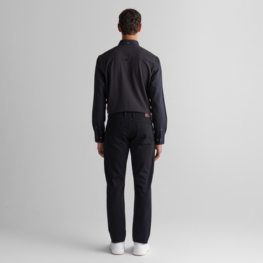  GANT Erkek Siyah Regular Fit Pantolon