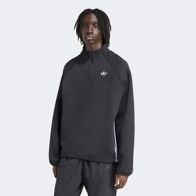  adidas Spacer Drıll Tt Erkek Siyah Sweatshirt
