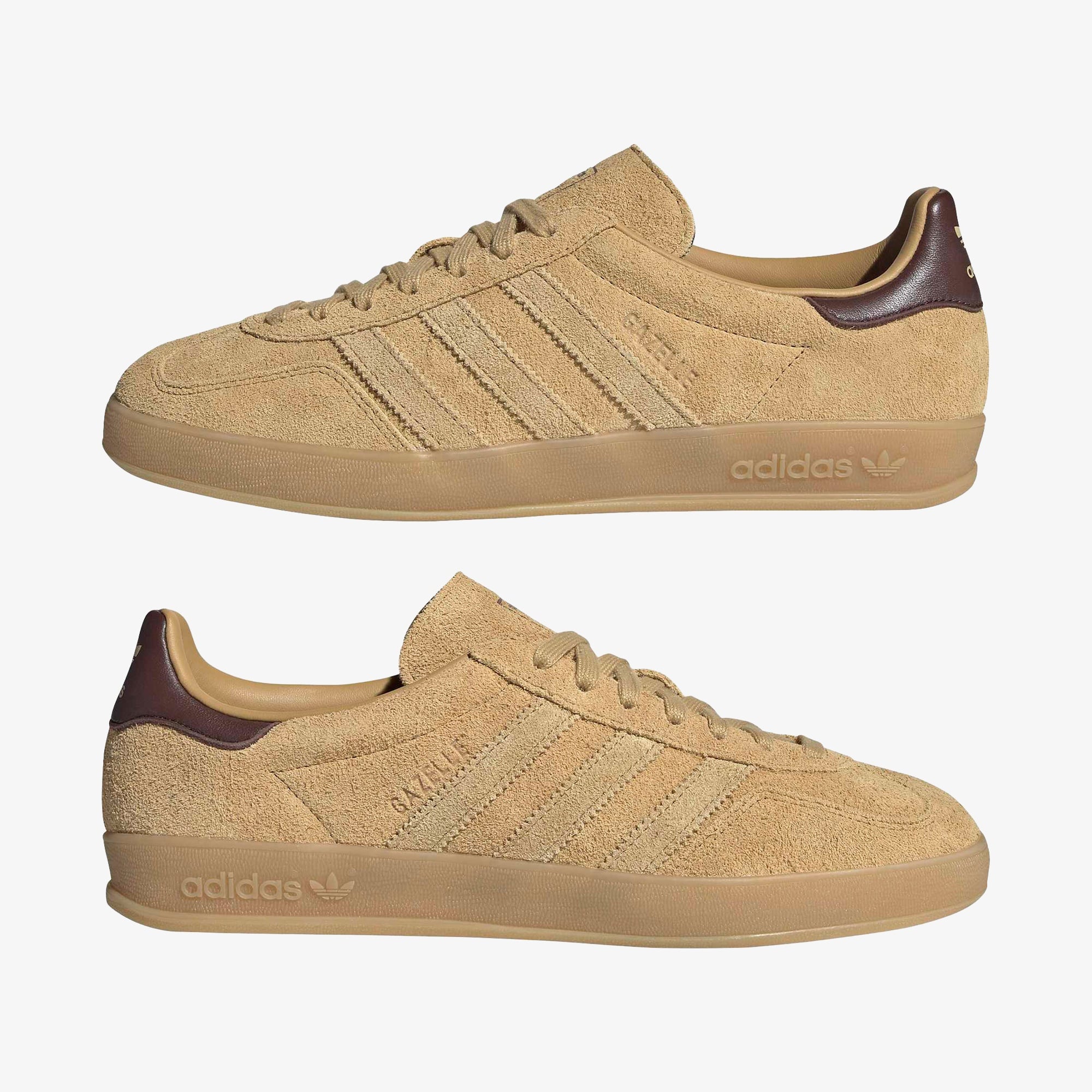 adidas Gazelle Indoor Erkek Bej Spor Ayakkabı