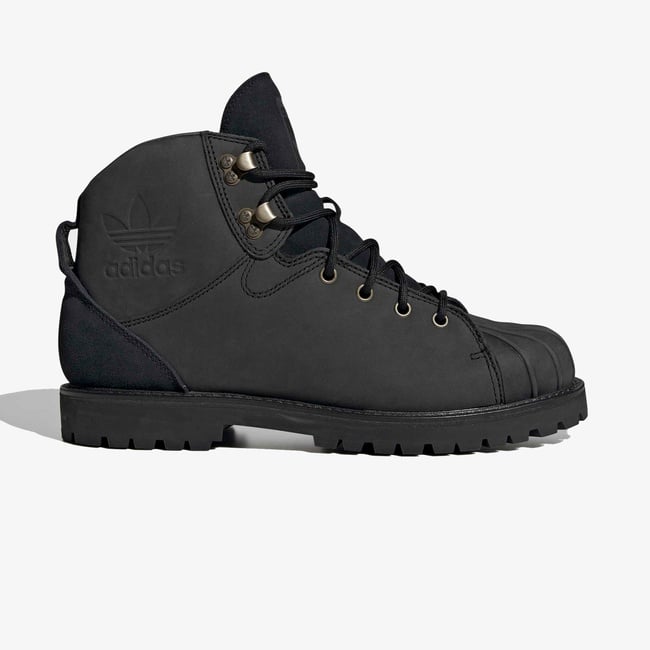  adidas Superstar Boot Erkek Siyah Spor Ayakkabı