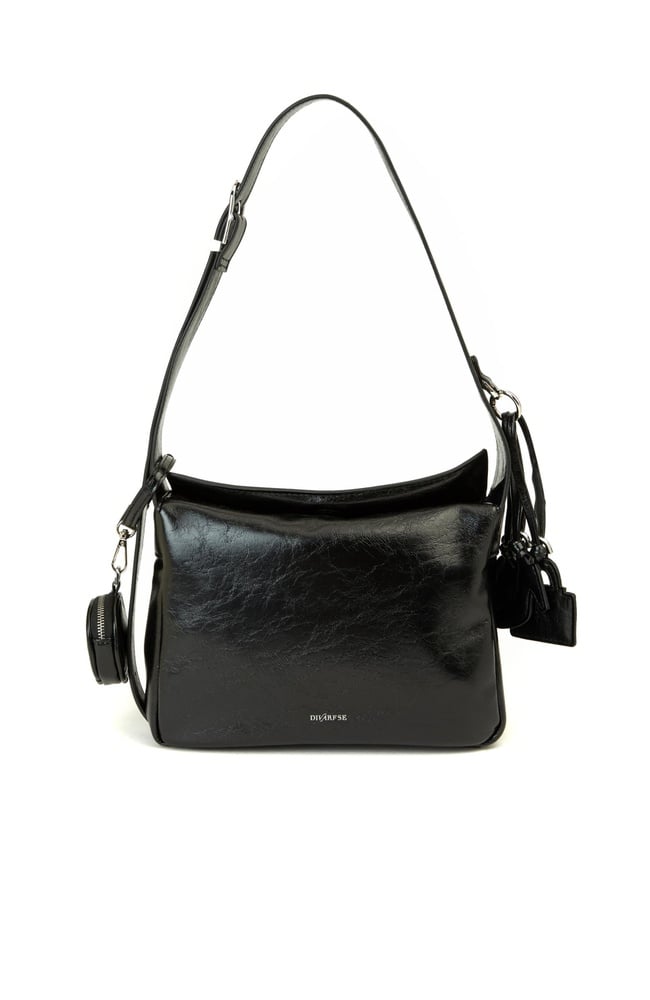  Divarese Kadın Siyah Postacı Çanta
