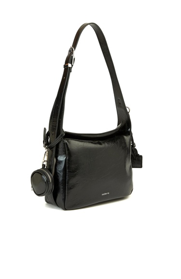  Divarese Kadın Siyah Postacı Çanta