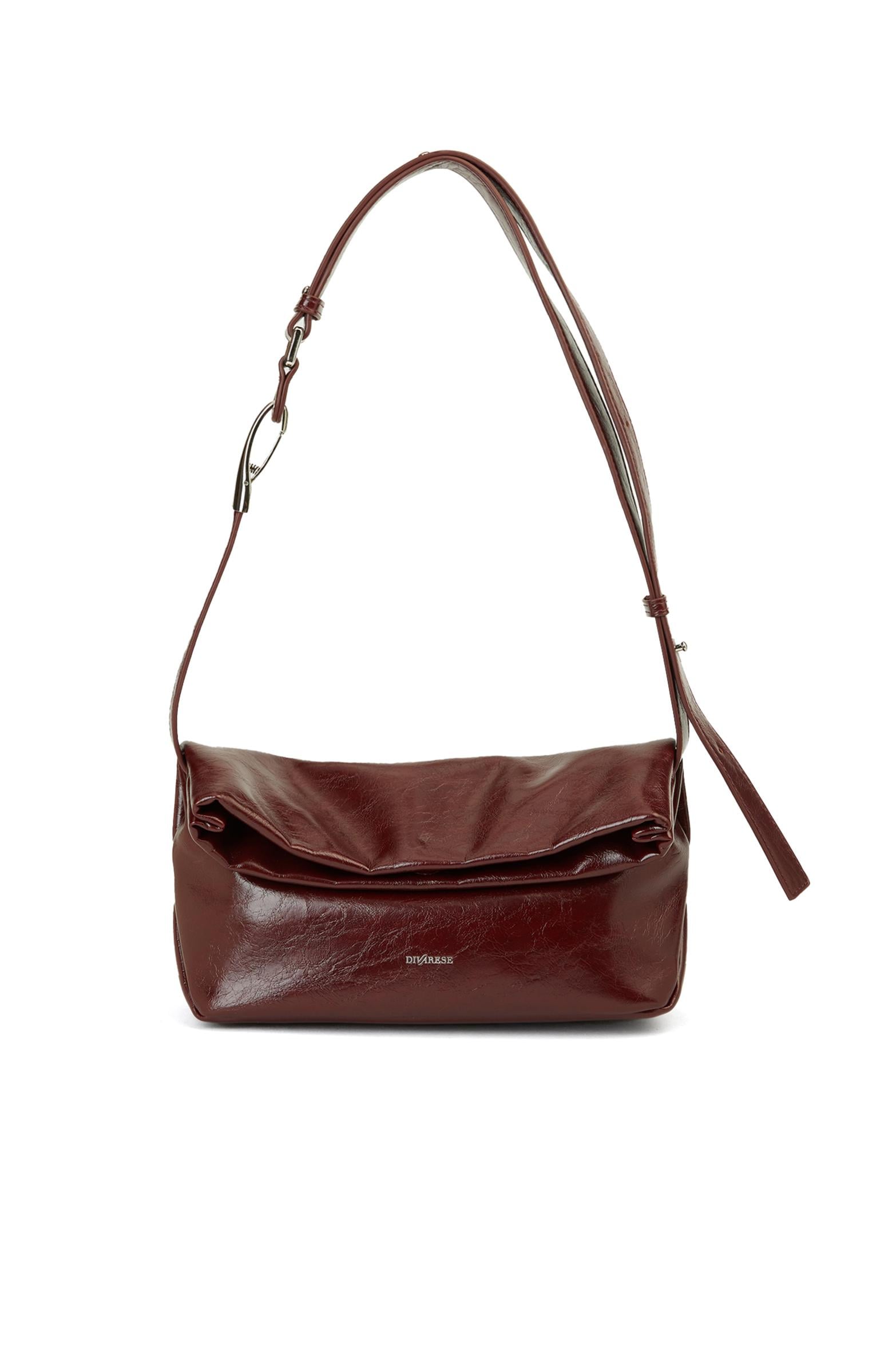  Divarese Kadın Bordo Postacı Çanta