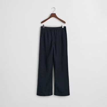  GANT Kadın Lacivert Relaxed Fit Pantolon