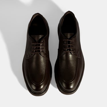  Erkek Kahve Deri Günlük Ayakkabı