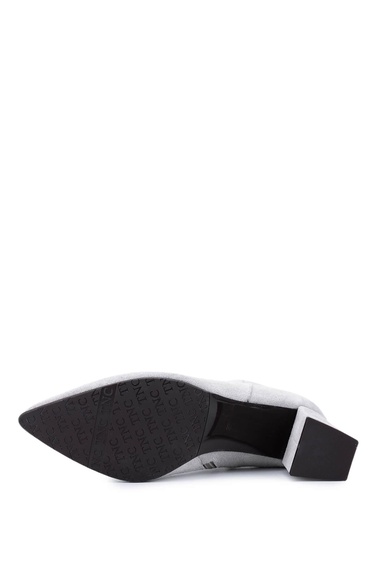  Tamer Tanca Kadın Hakiki Deri Taş Süet Topuklu Bot