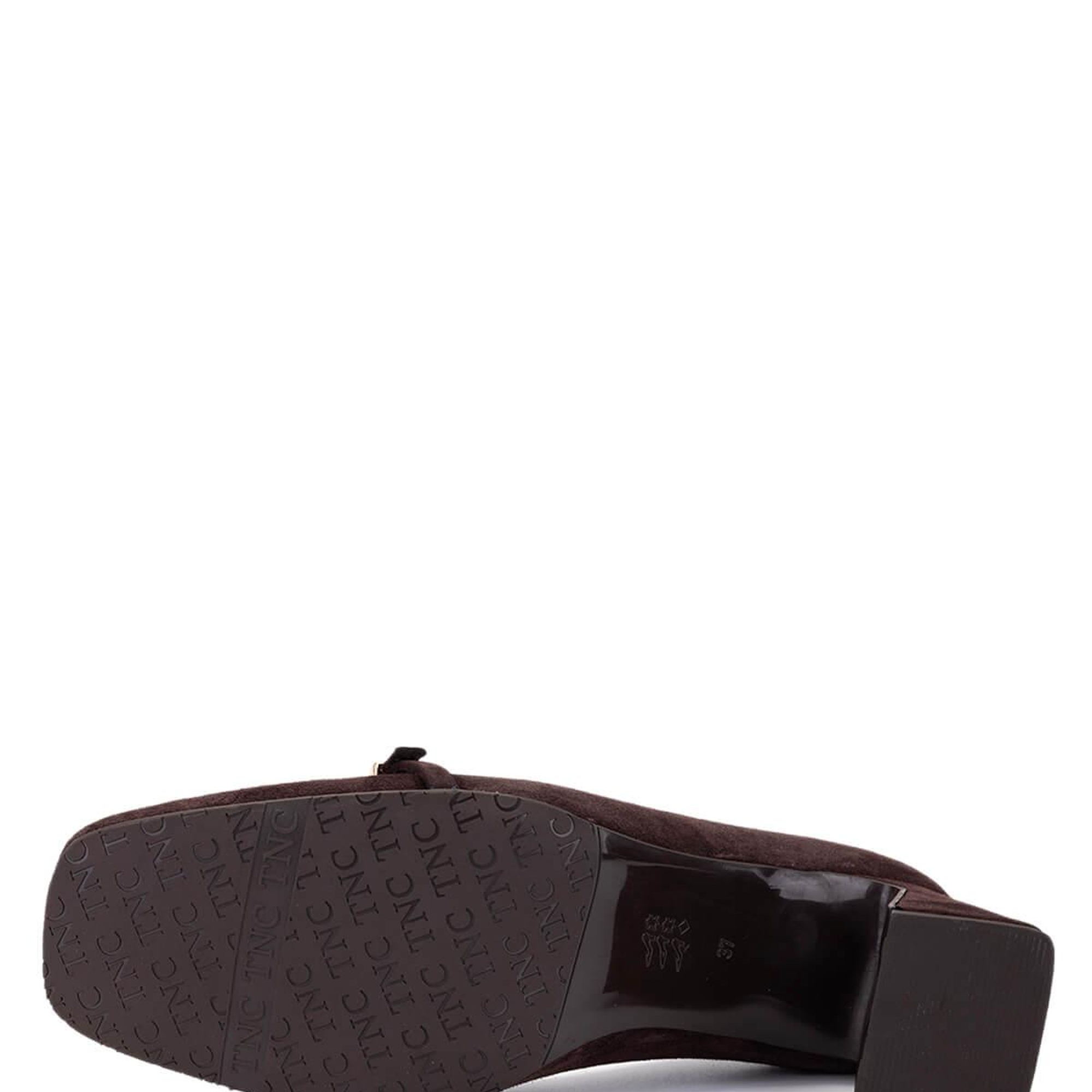 Tamer Tanca Kadın Hakiki Deri Kahverengi Süet Klasik Ayakkabı