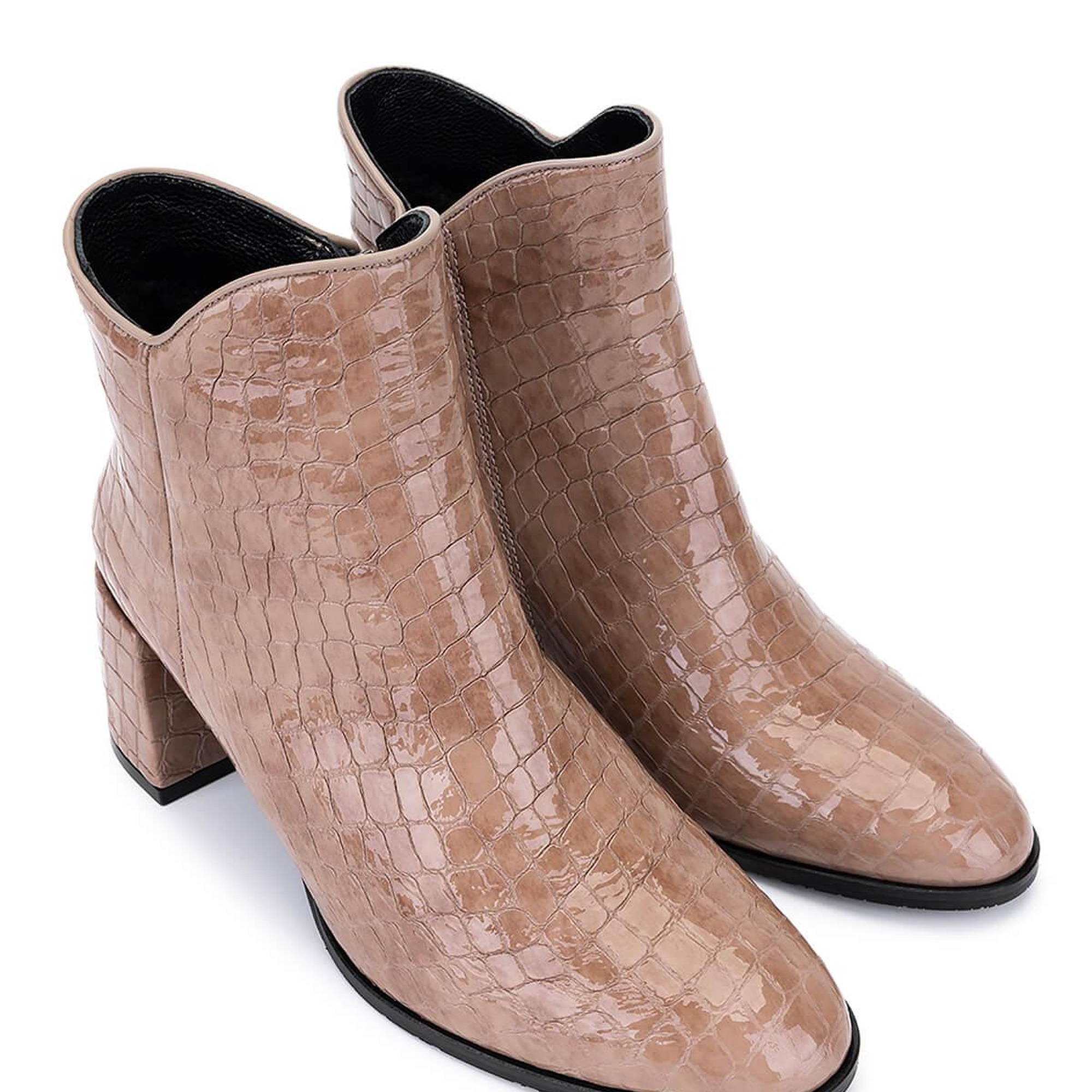 Tamer Tanca Kadın Hakiki Deri Vizon Klasik Bot