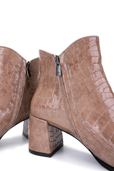  Tamer Tanca Kadın Hakiki Deri Vizon Klasik Bot