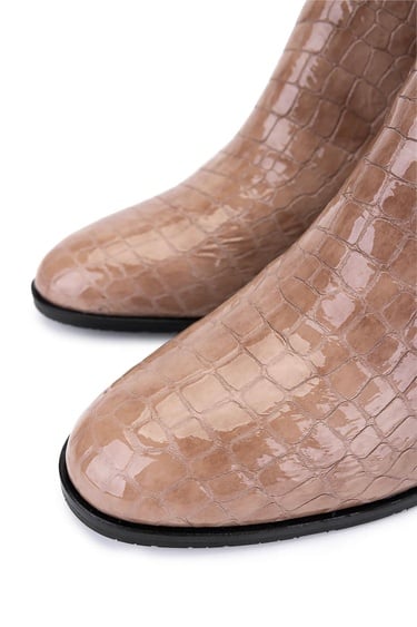  Tamer Tanca Kadın Hakiki Deri Vizon Klasik Bot