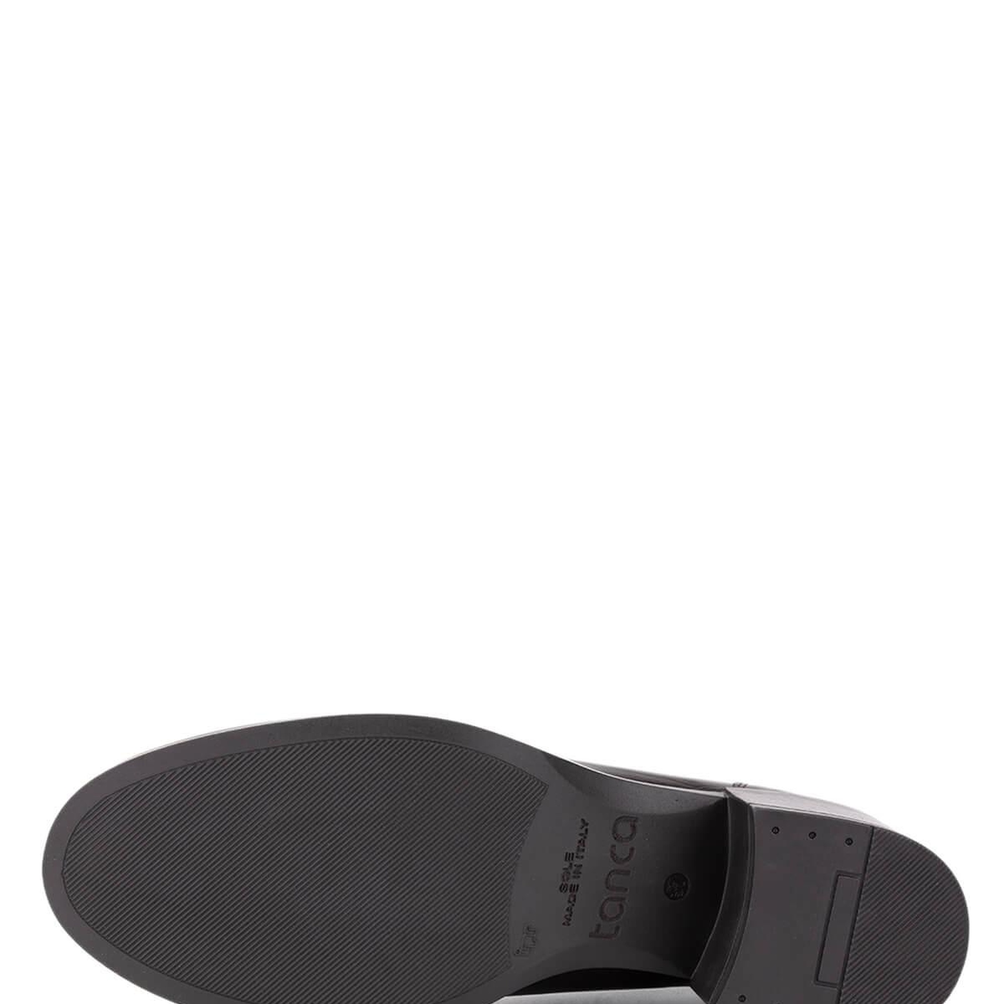 Tamer Tanca Kadın Hakiki Deri Kahverengi Rugan Makosen Ayakkabı