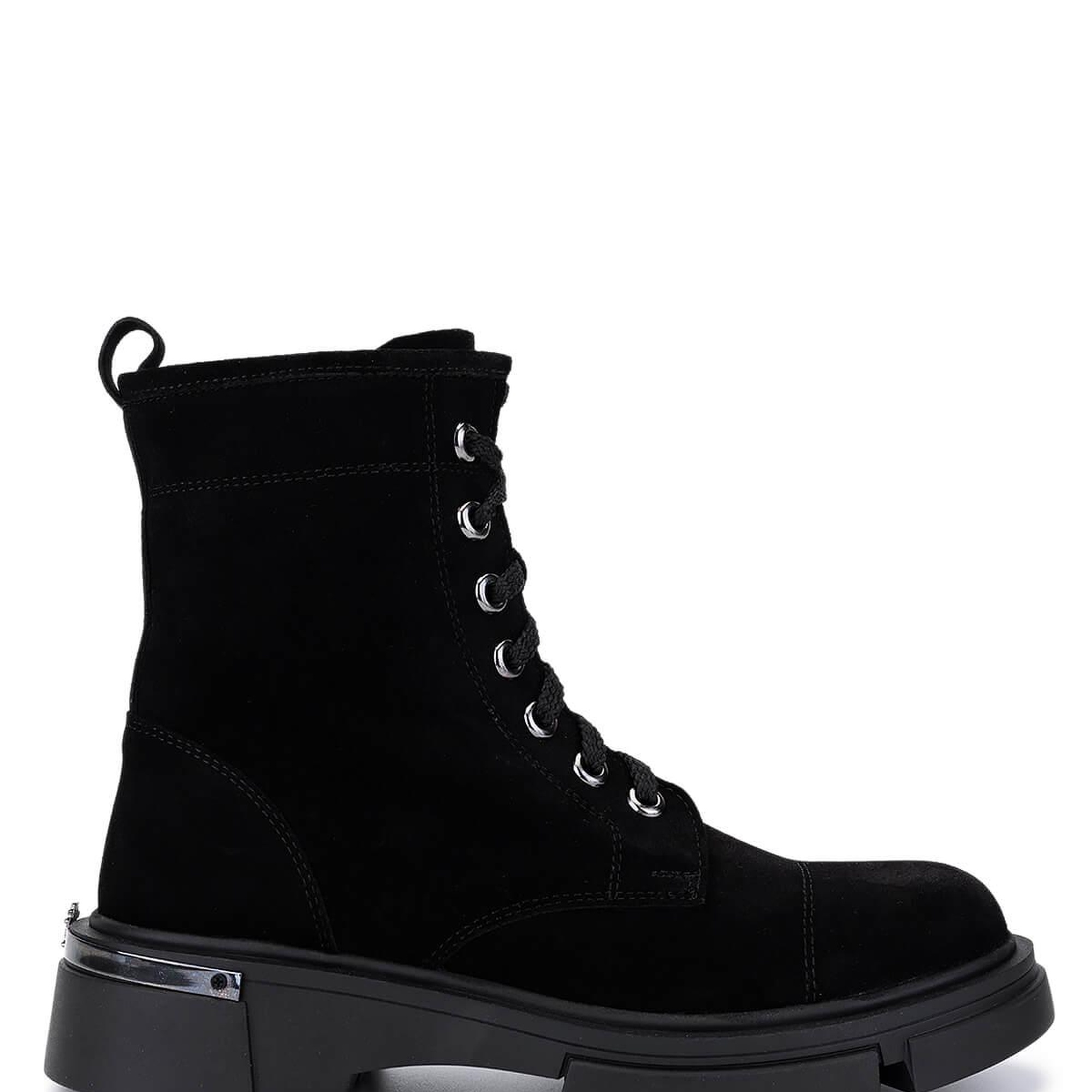 Tamer Tanca Kadın Siyah Süet Casual Bot