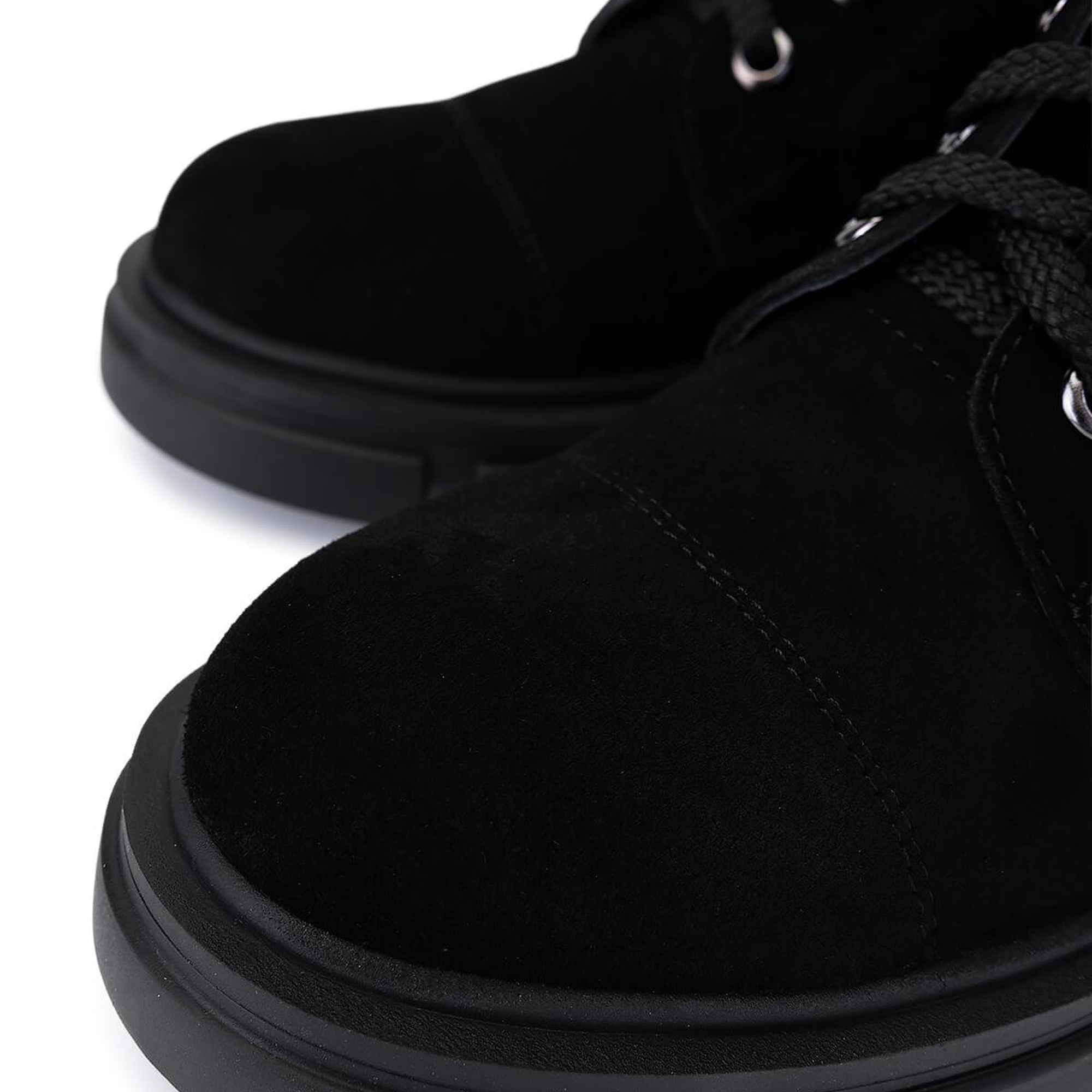 Tamer Tanca Kadın Siyah Süet Casual Bot