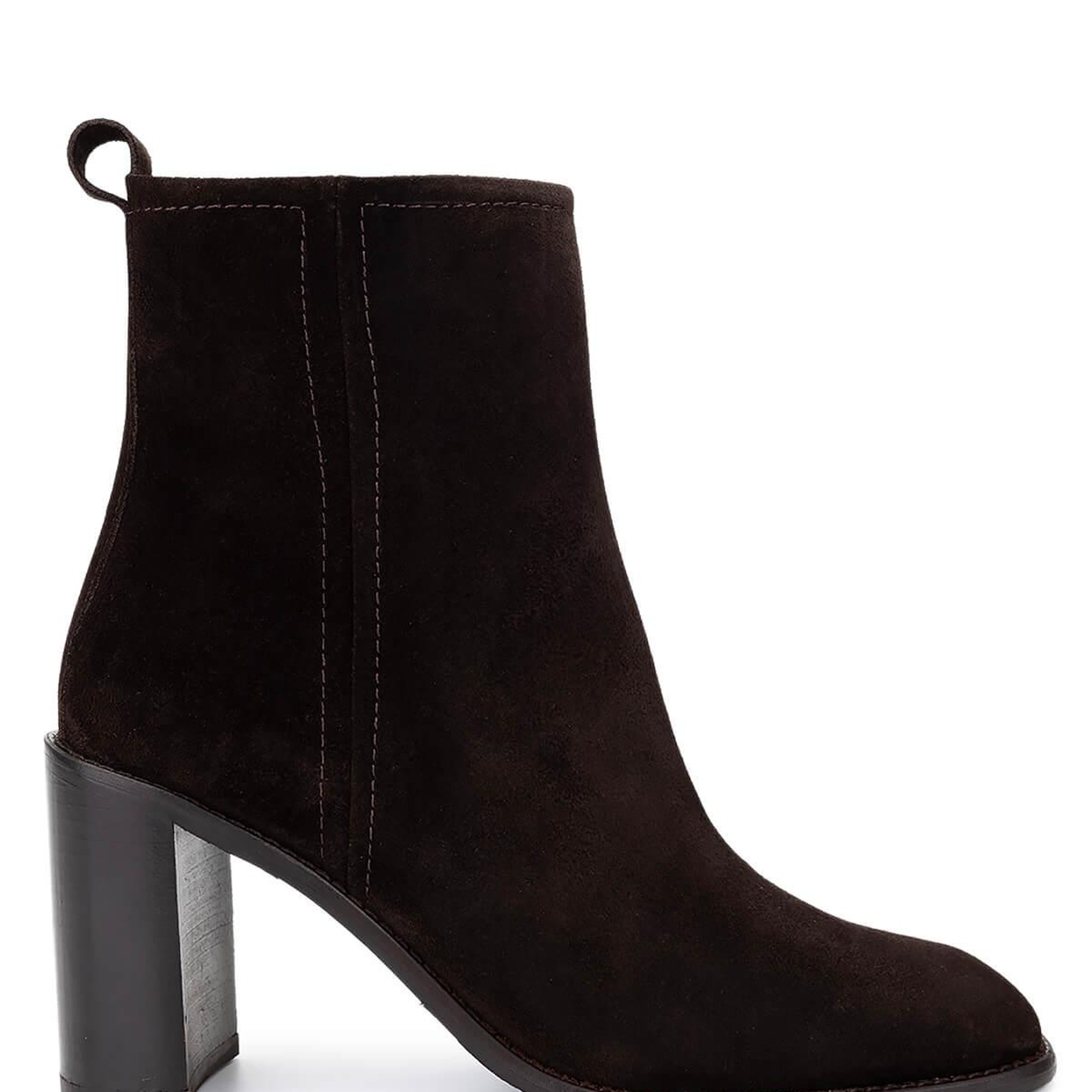 Tamer Tanca Kadın Hakiki Deri Kahverengi Süet Topuklu Bot