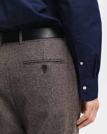  GANT Erkek Lacivert Regular Fit Düğmeli Yaka Oxford Gömlek