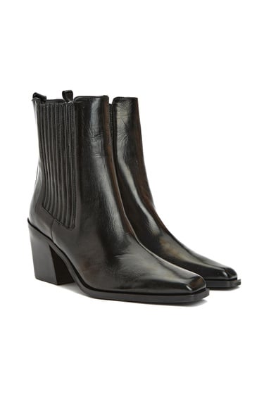  Network Kadın Siyah Deri Bot