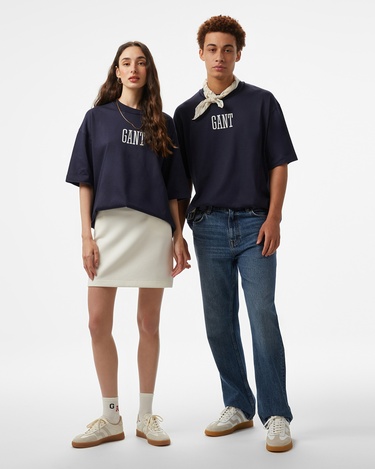  GANT Erkek Lacivert T-Shirt