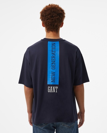  GANT Erkek Lacivert T-Shirt
