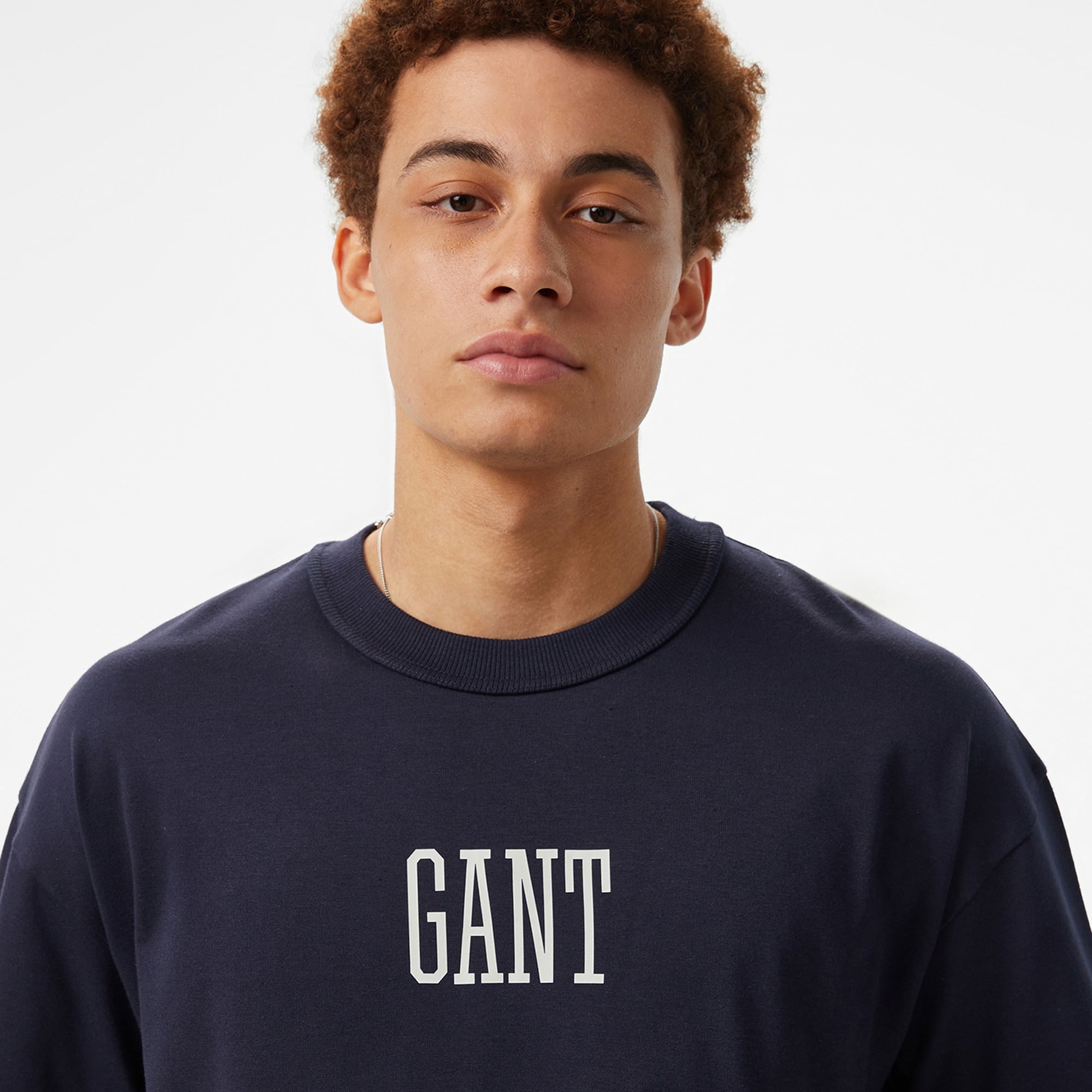GANT Erkek Lacivert T-Shirt