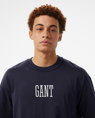  GANT Erkek Lacivert T-Shirt