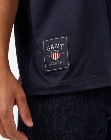  GANT Erkek Lacivert T-Shirt