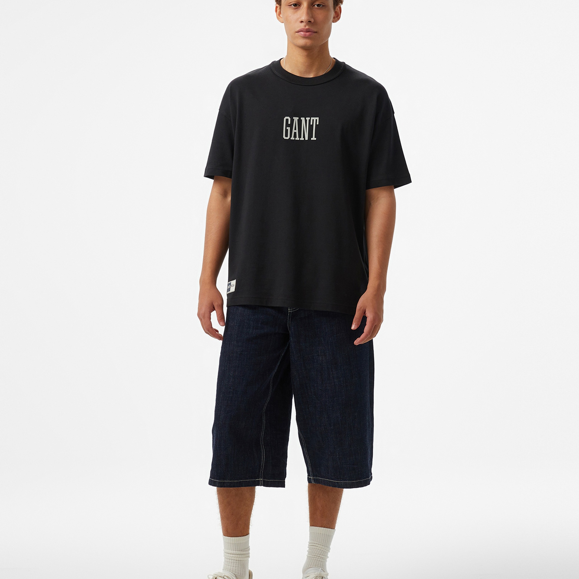 GANT Erkek Siyah T-Shirt