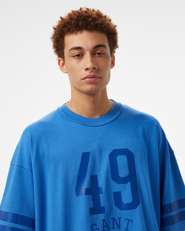  GANT Erkek Mavi T-Shirt