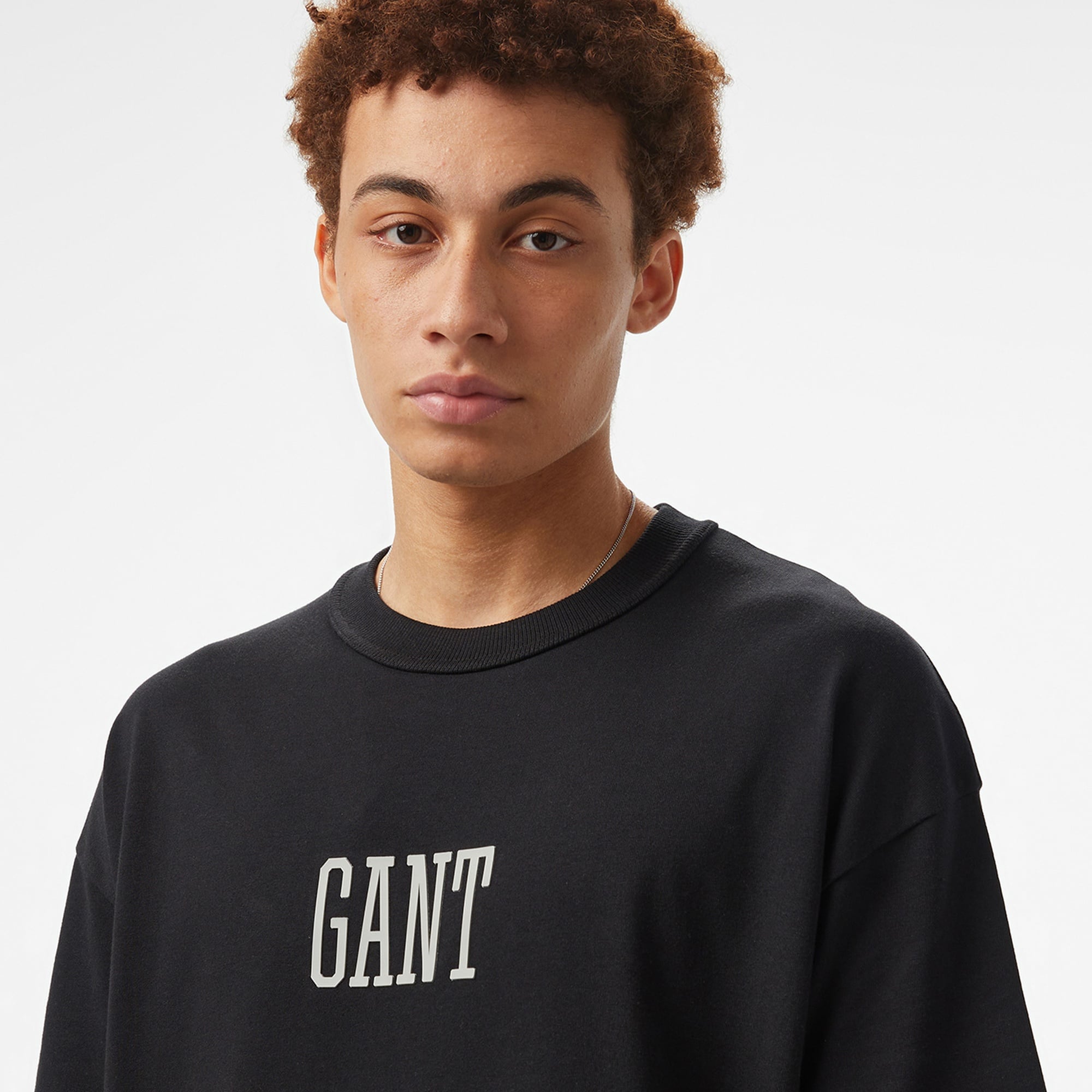 GANT Erkek Siyah T-Shirt