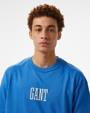  GANT Erkek Mavi T-Shirt