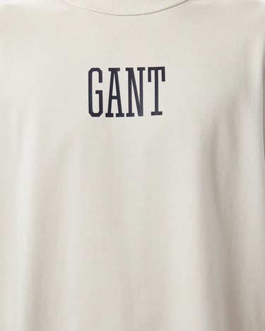  GANT Erkek Beyaz T-Shirt